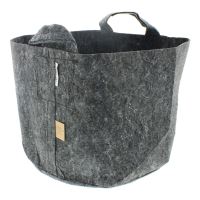 ROOT POUCH GREY - Textilní květináč, 56l