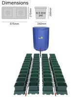 AutoPot Easy2grow Kit se 48 květináči, včetně 400L Flexitank