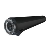 Softglass chillum Pinch MJ Arsenal se silikonovým obalem, černý