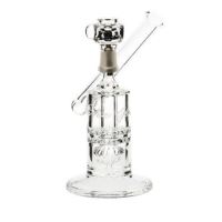 Glass bong Pure Glass Mini Torus Male, 20 cm, 1 pc