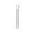 Bazuka M1 glass pipe without logo, straight, 8 cm, 1 pc