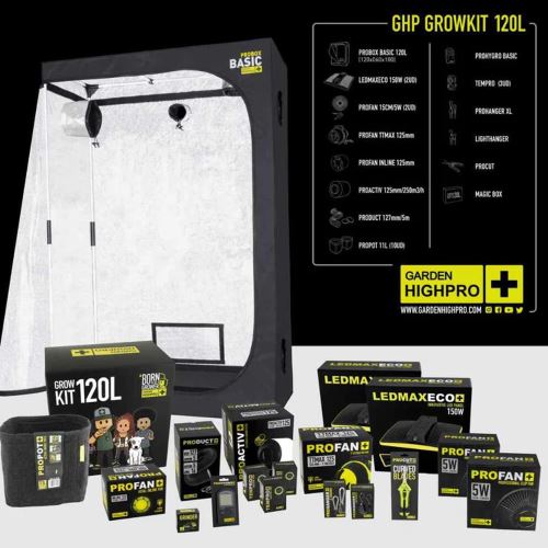 GARDEN HIGH PRO GROWKIT120L - Pěstební komplet 120x60x180cm
