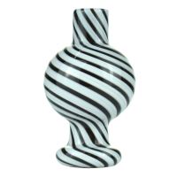 CALVO Stripe Carb Cap, weiß