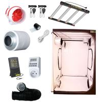 Sunpro kit HITTER 300W, 2,7 umol/J - Climabox White 100x100x200cm Sunpro kit HITTER 300W, 2,7 umol/J - Climabox White 100x100x200cm