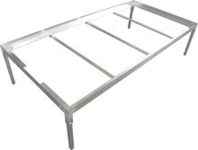 Pevný ocelový stůl pro EBB&amp;FLOW napouštěcí vany 120x204cm