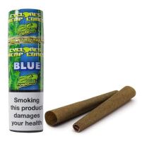 Cyclones Hemp Blunt Cones pre-rolls, blue, 2 pcs