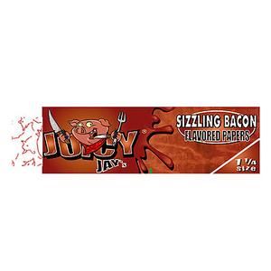 Juicy Jay´s ochucené papírky Sizzling bacon 33ks/bal.