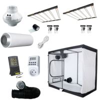 Sunpro kit HITTER 720W eco, 2,6 umol/J - Climabox White 240x120x200cm Sunpro kit HITTER 720W eco, 2,6 umol/J - Climabox White 240x120x200cm