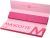 Set Mascotte Pink King Slim Combi - papírky a filtry, 34 ks v balení, růžové