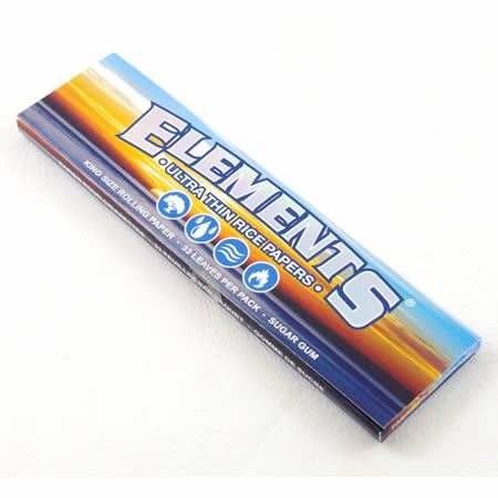 ELEMENTS King Size Blättchen, 32 Stk pro Packung (994)