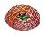 Metal ashtray Ganja Network, 12 cm, 1 pc