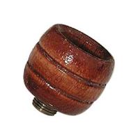 Großer Bongkessel aus Holz, mit Gewinde