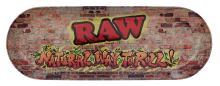 RAW Skate Deck Rolling Tray Rolltablett, 1 Stk