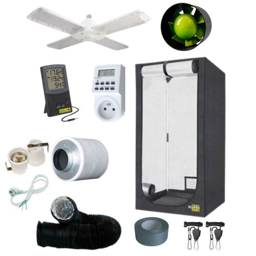 LOJZA - Agrolite LED430 120W KIT - Probox Ecopro 60x60x140cm (1)