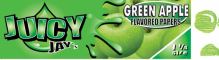 Juicy Jay's ochucené krátké papírky, Zelené jablko, 32 ks v balení