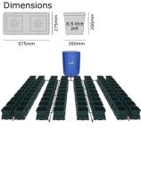 AutoPot Easy2grow Kit s 80 květináči, včetně 750L Flexitank