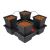 Wilma XL 4x18L, 90x90x20cm