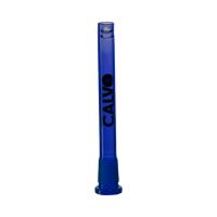 CALVO Premium-Glasadapter, durchsichtig blau, 14 cm, 14 mm Schliff