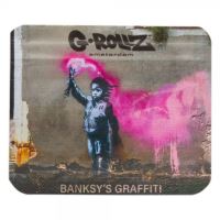 G-Rollz Zip-Beutel, Banksy's Graffiti 'Torchboy', 70x60 mm, 1 Stk