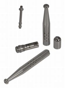 Metallpfeife Budbat Silver, 1 Stk (1026)