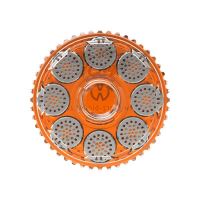 Edelstahl-Dosierkapselmagazin für Trockenkräuter für Mighty, Crafty, Plenty Vaporizer, 8 S