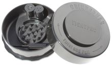 TightVac GrinderVac, podtlaková 60 ml přenoska s drtičkou, černá