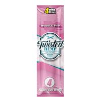 Twisted Hemp Wraps, Bubble Pop, 4 ks v balení