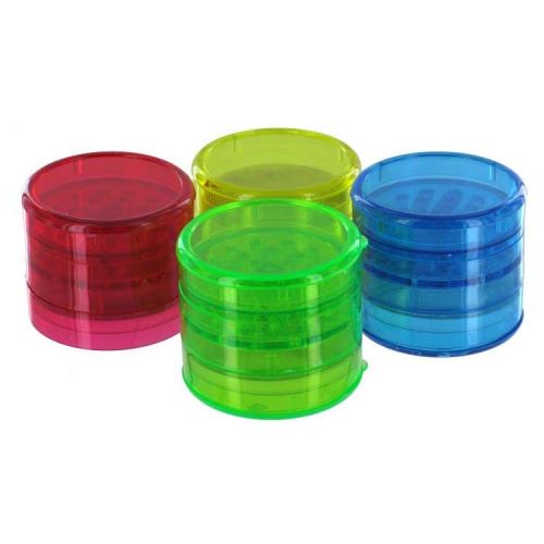 Plastic grinder with screen, magnetic, 1 pc (554)