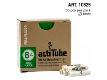 Filtry ActiTube EXTRASLIM, 6 mm, 50 ks v balení | box 10 ks