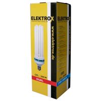 Úsporná CFL lampa ELEKTROX 200W, na květ (2005)