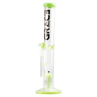 Skleněný bong Grace Glass, Limited Edition, Green Barrel Bong, zelený, 33 cm, 1 ks
