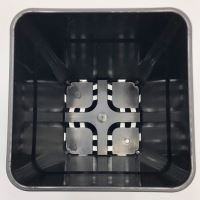 TEKU square flower pot, 23x23x28cm, volume 11l (1)