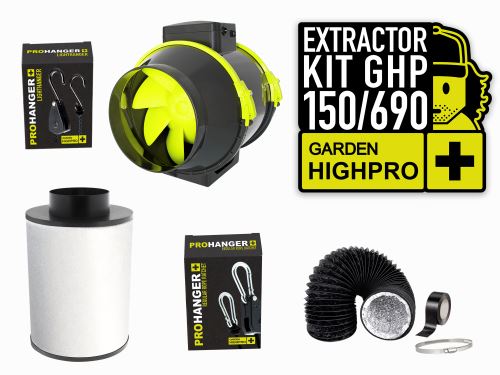 GARDEN HIGH PRO GROWKIT80H - Growing kit 80x80x180cm
